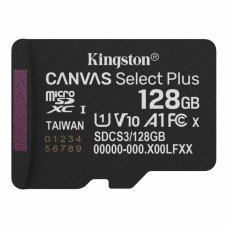 MicroSDXC 128 Gb Kingston Canvas Select Plus class 10 UHS-I A1 - зображення 1