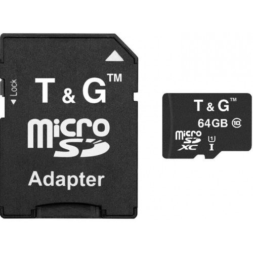 MicroSDXC 64 Gb Touch & Go class 10 UHS-I - зображення 1