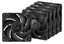 Вентилятор для корпусів 120 мм Arctic P12 PRO PST 5PCS (ACFAN00307A) - зображення 1