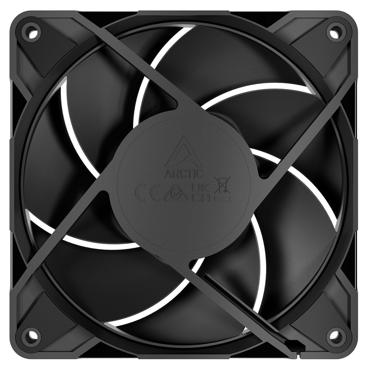 Вентилятор для корпусів 120 мм Arctic P12 PRO PST 5PCS (ACFAN00307A) - зображення 3