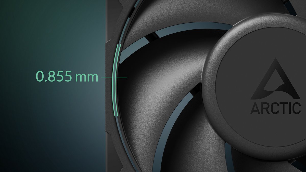 Вентилятор для корпусів 120 мм Arctic P12 PRO PST 5PCS (ACFAN00307A) - зображення 6