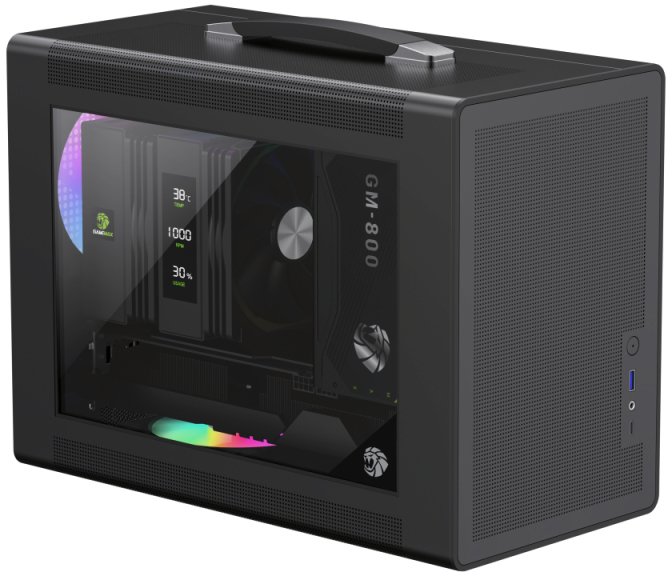 Корпус GAMEMAX Spark Air BK - зображення 3