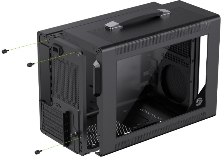 Корпус GAMEMAX Spark Air BK - зображення 10