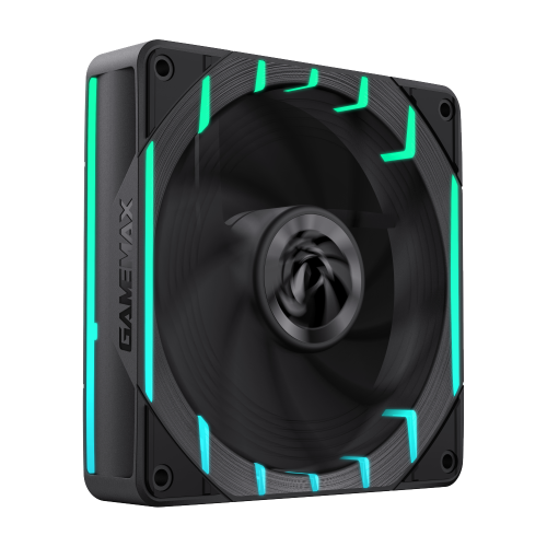 Вентилятор для корпусів 120 мм GAMEMAX Tornado T12 ARGB - зображення 1