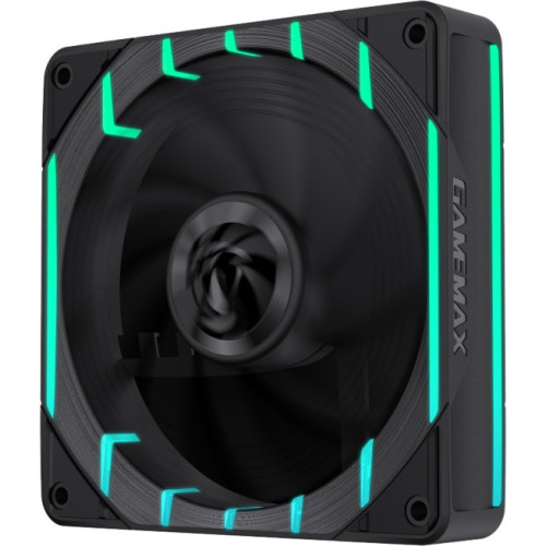 Вентилятор для корпусів 120 мм GAMEMAX Tornado T12 ARGB-R - зображення 2