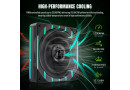 Вентилятор для корпусів 120 мм GAMEMAX Tornado T12 ARGB-R - зображення 4