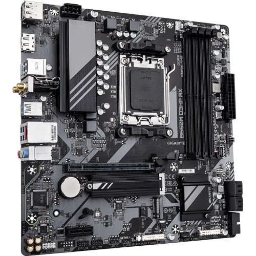 Мат. плата AM5 Gigabyte B650M D3HP AX - зображення 3