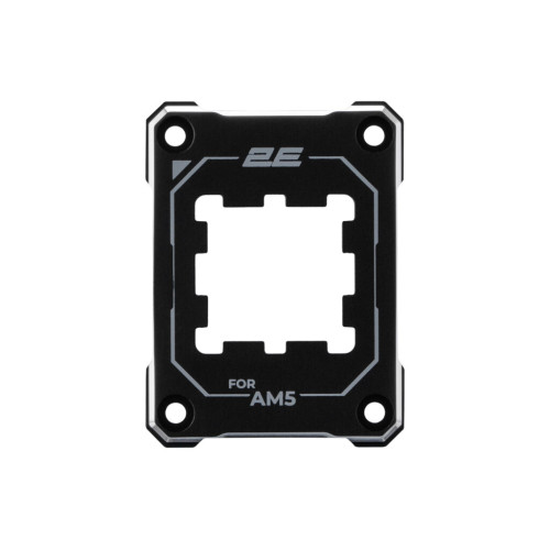 Рамка для сокета AMD AM5 2E Gaming Air Cool 2E-SCPB-AM5, Aluminum, Black - зображення 2