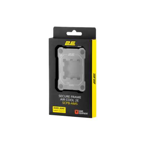 Рамка для сокета AMD AM5 2E Gaming Air Cool 2E-SCPB-AM5, Aluminum, Black - зображення 6