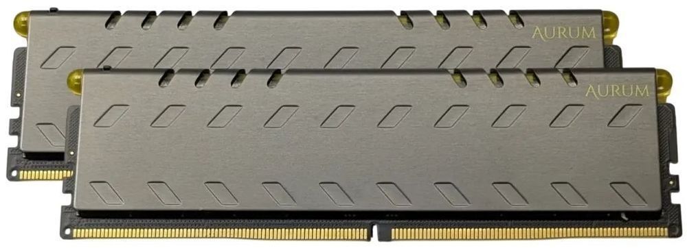 Пам'ять DDR4 RAM_16Gb (2x8Gb) 3200Mhz Exceleram Aurum (EG40322222D-16) - зображення 1