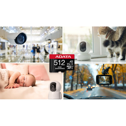 MicroSDXC 128 Gb ADATA Hight Endurance UHS-I U3 V30S - зображення 4