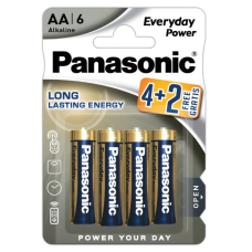 Батарейка AA PANASONIC AA EVERYDAY POWER (LR6REE/6B2F)
