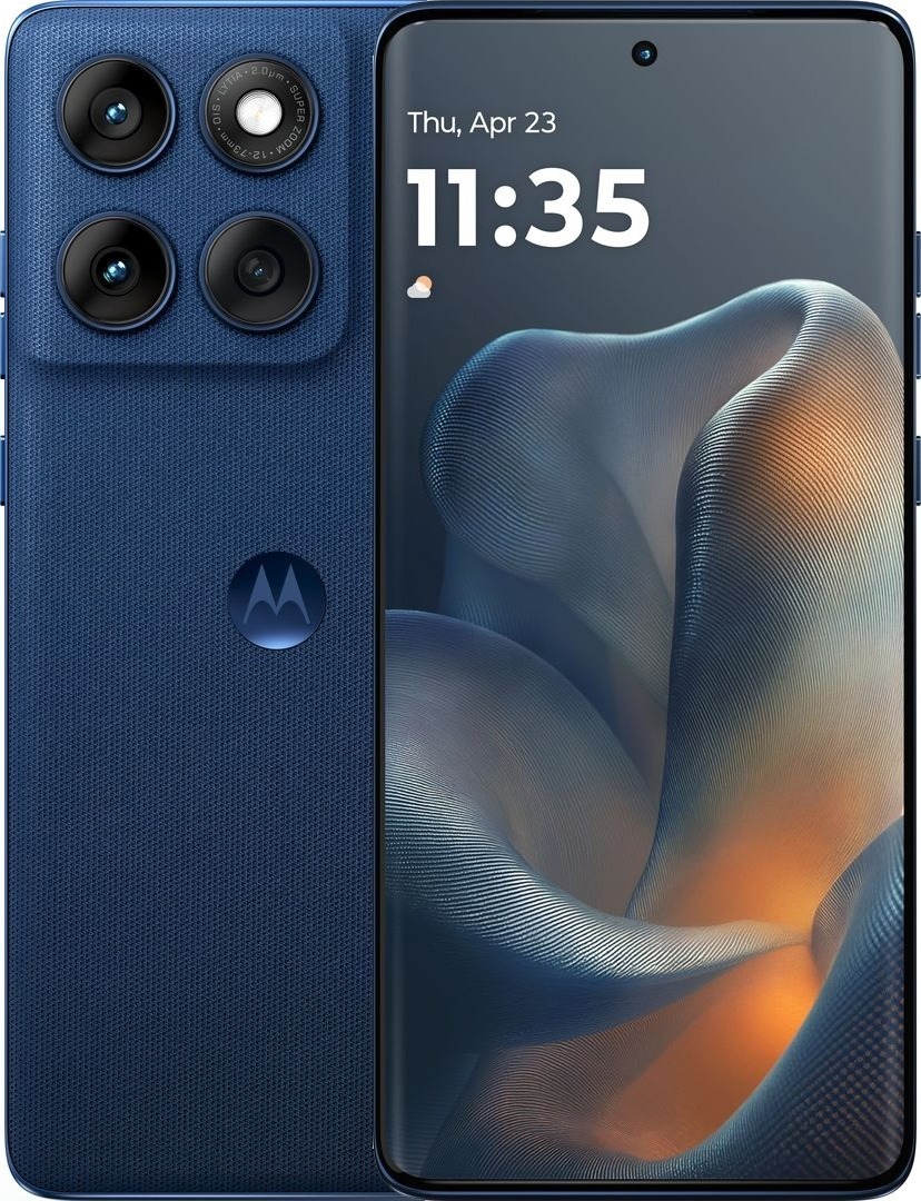 Смартфон Motorola Edge 60 12\/256GB Gibraltar Sea - зображення 1