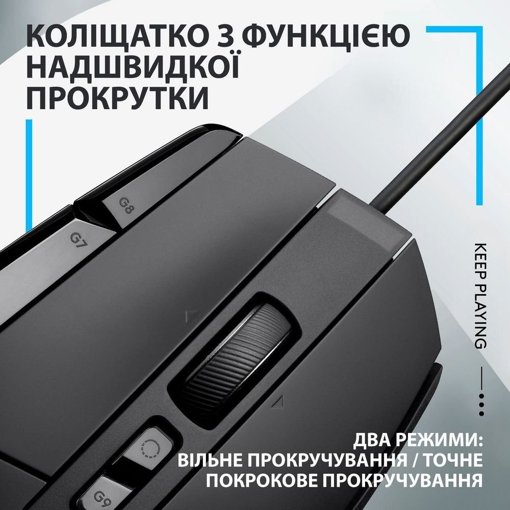 Мишка Logitech G502 X USB Black (910-006138) - зображення 7