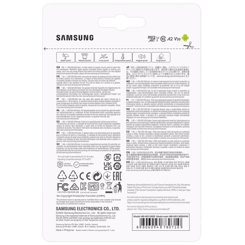 MicroSDXC 128 Gb Samsung PRO Plus UHS-I, U3, V30, A2 - зображення 6