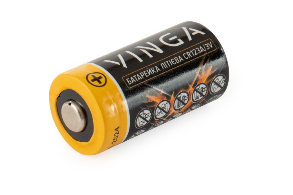 Батарейка CR123, Lithium 3V, Vinga - зображення 3