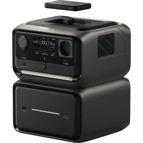 Зарядна станція EcoFlow RIVER 3 Max Plus Wireless - зображення 2