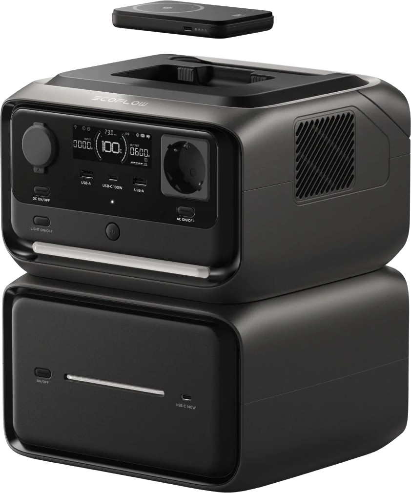 Зарядна станція EcoFlow RIVER 3 Max Plus Wireless - зображення 2