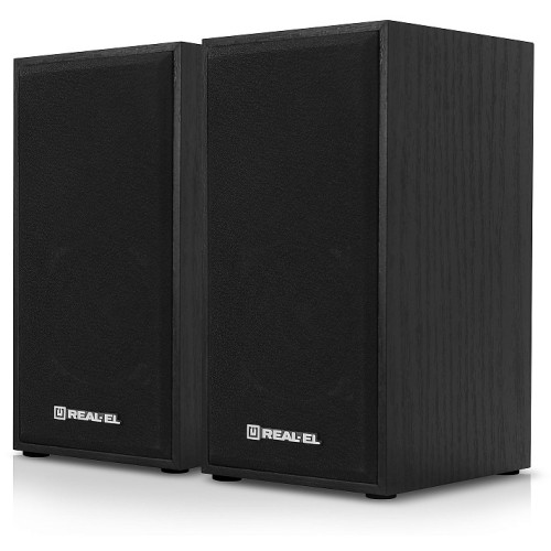 Колонки REAL-EL S-202 Black - зображення 2