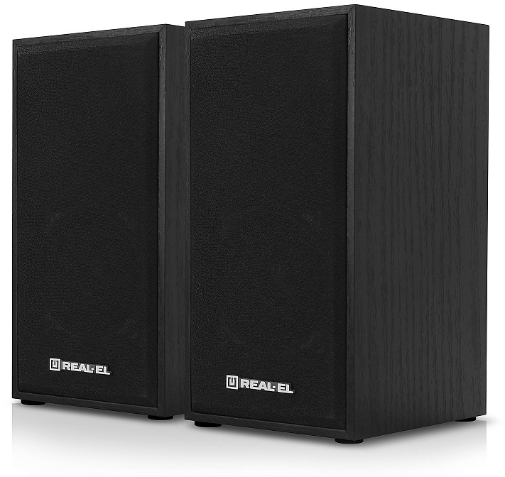 Колонки REAL-EL S-202 Black - зображення 2