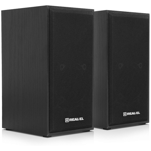 Колонки REAL-EL S-202 Black - зображення 4