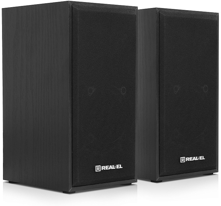 Колонки REAL-EL S-202 Black - зображення 4
