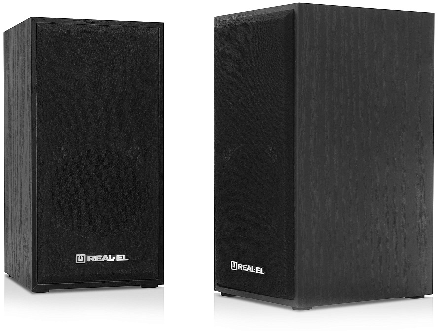 Колонки REAL-EL S-202 Black - зображення 6