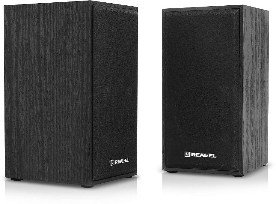 Колонки REAL-EL S-202 Black - зображення 5