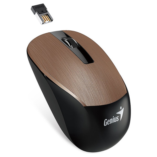 Мишка Genius Wireless NX-7015 Brown - зображення 1