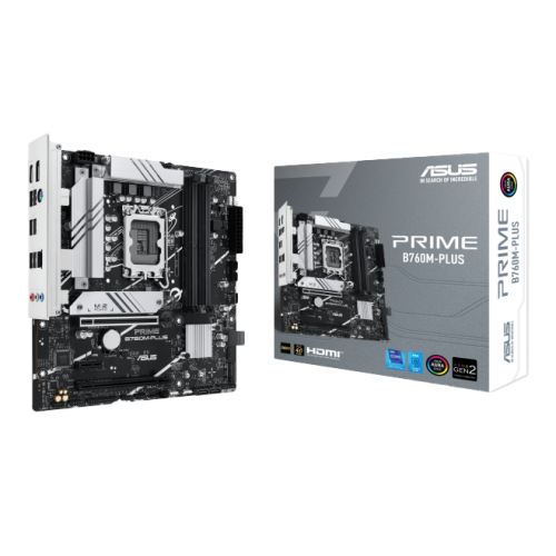 Мат. плата 1700 ASUS PRIME B760M-PLUS - зображення 1