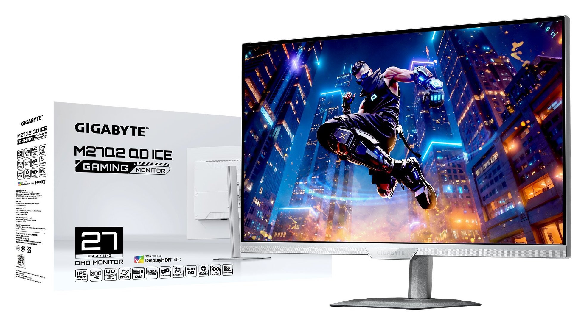 Монітор 27 Gigabyte M27Q2 ICE EK - зображення 8