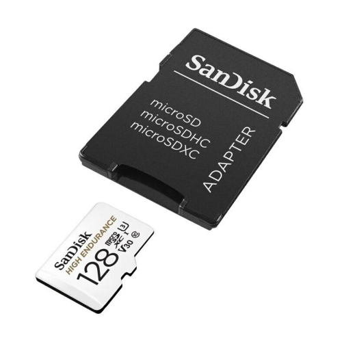 MicroSDXC 128 Gb SANDISK High Endurance UHS-I U3 V30 Class 10 - зображення 2