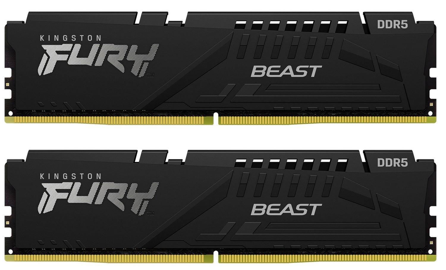 Пам'ять DDR5 RAM_64Gb (2x32Gb) 5600Mhz Kingston Fury Beast Black EXPO (KF556C36BBEK2-64) - зображення 1