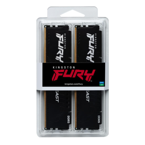 Пам'ять DDR5 RAM_64Gb (2x32Gb) 5600Mhz Kingston Fury Beast Black EXPO (KF556C36BBEK2-64) - зображення 6