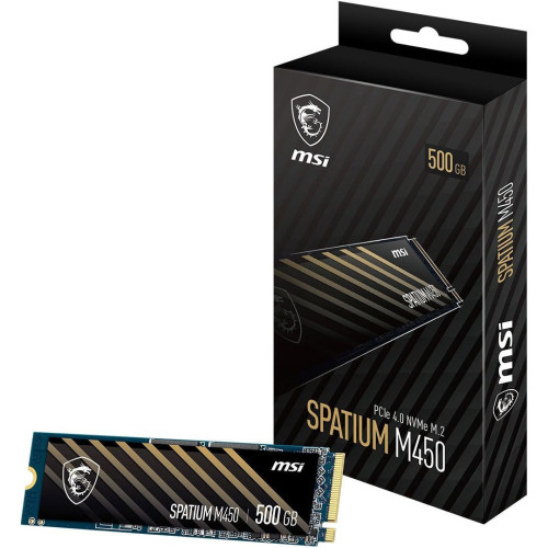 Накопичувач SSD NVMe M.2 500GB MSI SPATIUM M450 V1 (S78-440K380-P83) - зображення 3
