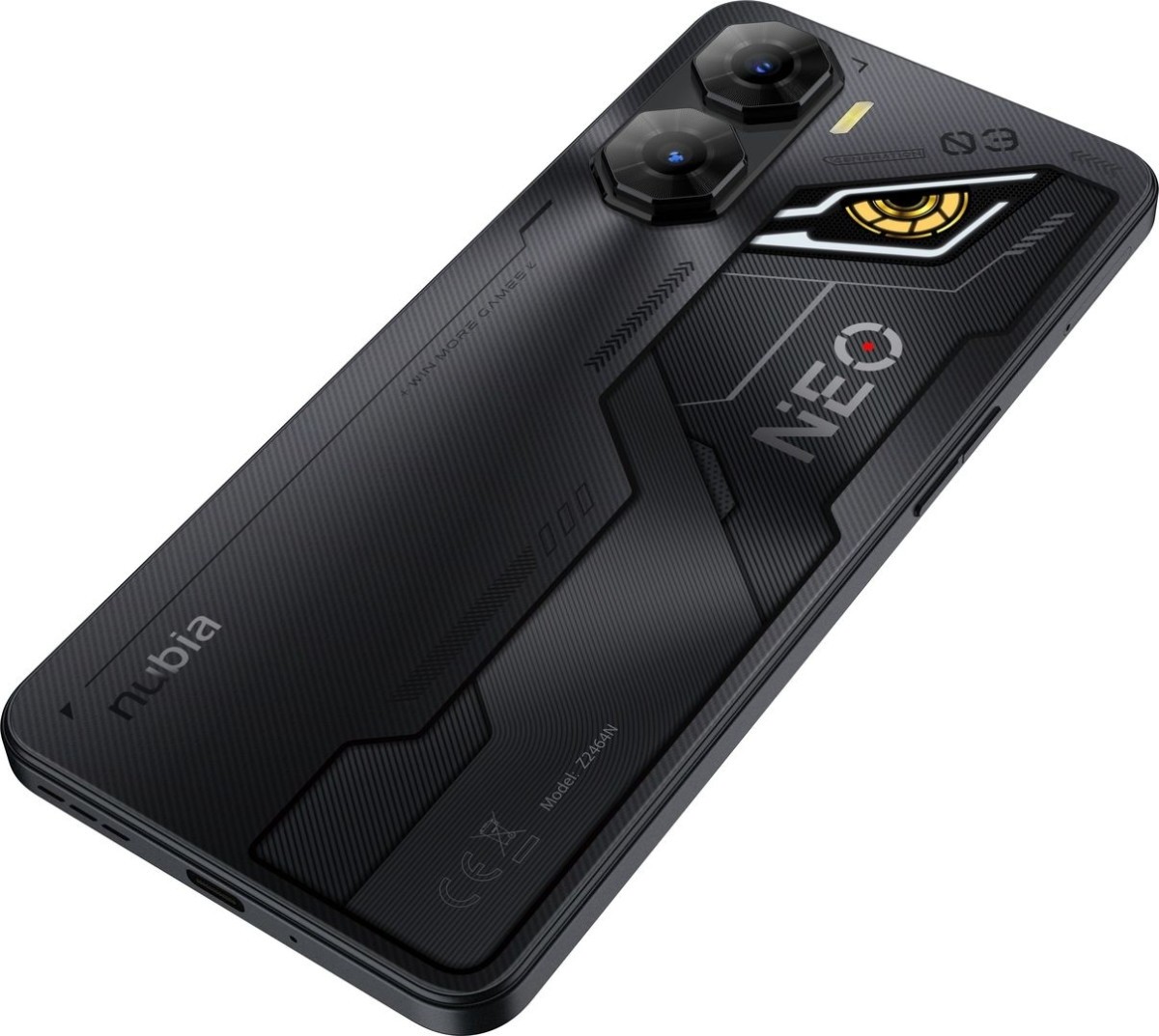 Смартфон ZTE Nubia Neo 3 5G 8\/256GB Black - зображення 4