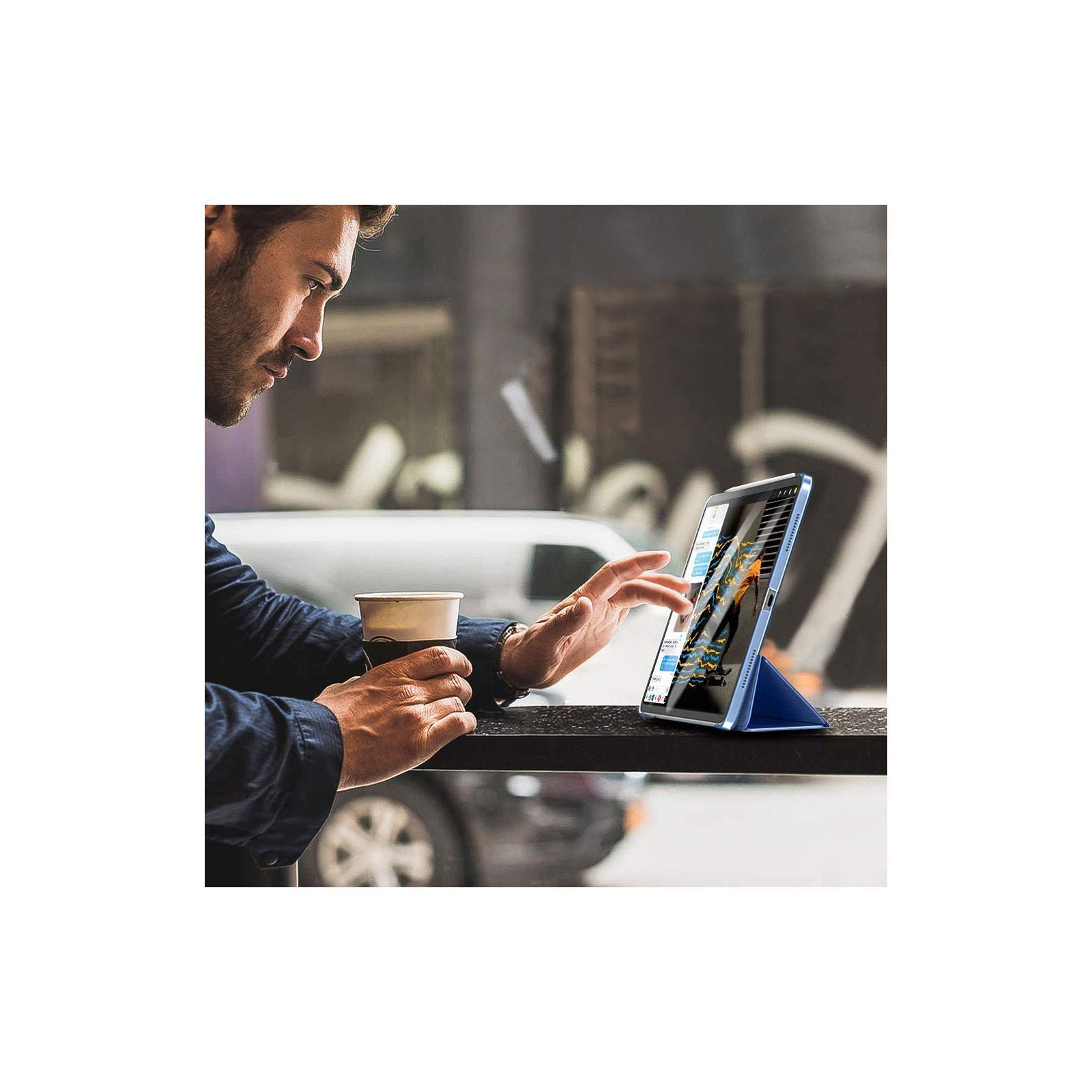 Чохол BeCover Tri Fold Hard для Apple iPad Air 11 M2\/M3 - зображення 6