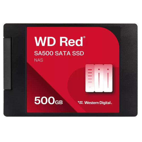 Накопичувач SSD 500GB WD Red (WDS500G1R0A) - зображення 1