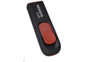 Флеш пам'ять USB 32 Gb ADATA C008 black+red  USB2.0 - зображення 2