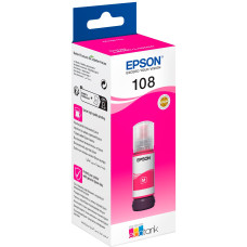 Чорнило EPSON 108 для EcoTank L8050/L18050 magenta