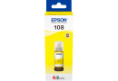 Чорнило EPSON 108 для EcoTank L8050\/L18050 yellow - зображення 2