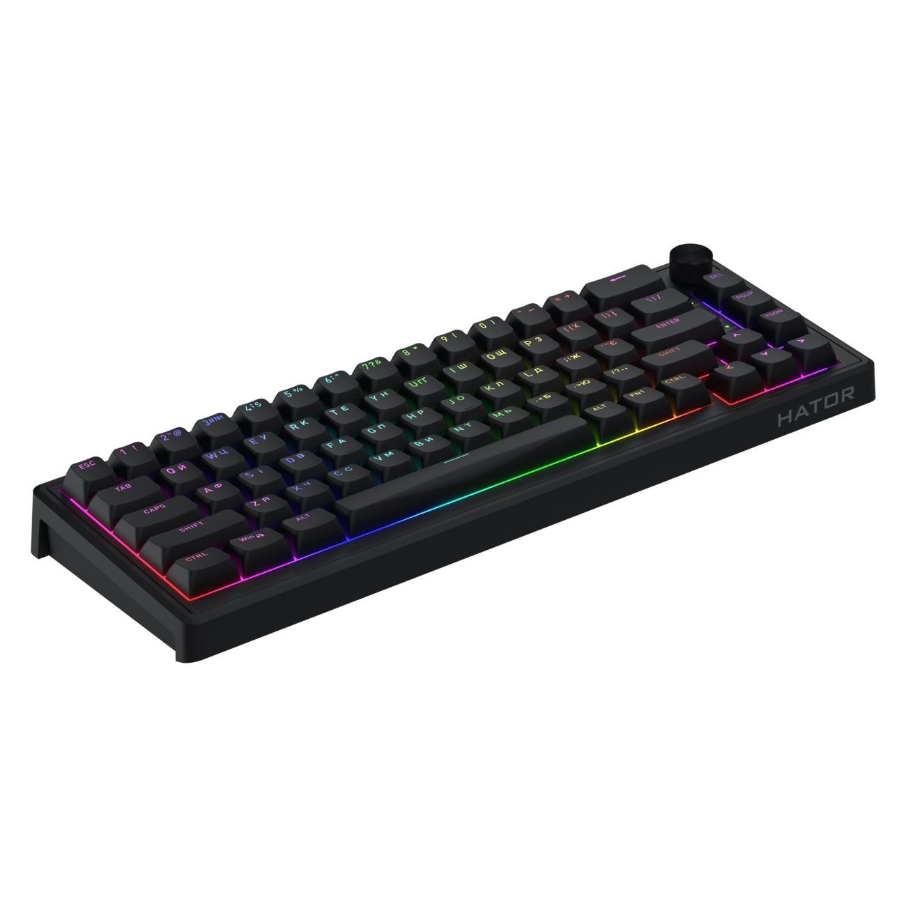 Клавіатура Hator Skyfall 65 USB Black (HTK1160UA) - зображення 3