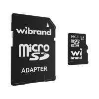 MicroSDHC 16 Gb Wibrand class 10
