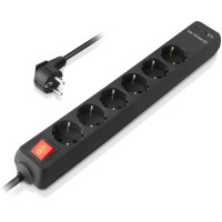 Мережевий фільтр REAL-EL RS-PROTECT 605 (EL122300041)