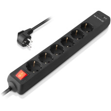 Мережевий фільтр REAL-EL RS-PROTECT 605 (EL122300041)