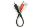 Кабель DC3.5 (M) to 2xRCA (M) 0.2m (CCA-458\/0.2) - зображення 1
