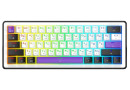 Клавіатура Hator Hellyberry HK60 Mechanical Linear RGB UA White\/Violet (HK60_wireless) - зображення 1