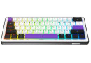 Клавіатура Hator Hellyberry HK60 Mechanical Linear RGB UA White\/Violet (HK60_wireless) - зображення 2