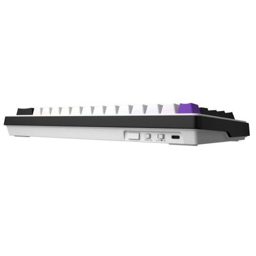 Клавіатура Hator Hellyberry HK60 Mechanical Linear RGB UA White\/Violet (HK60_wireless) - зображення 3