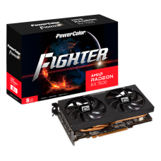 Відеокарта ATI Radeon RX 7600 8 Gb GDDR6 PowerColor Fighter V2 (RX 7600 8G-F\/V2) - зображення 1